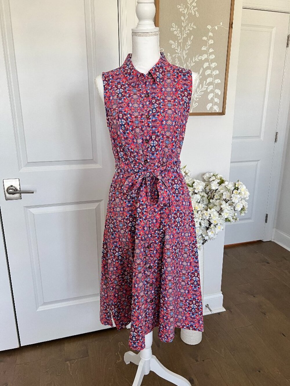 Midi Length Shirt Dress